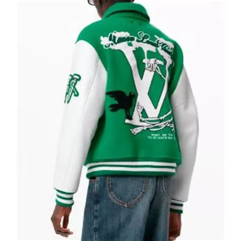 fake louis vuitton varsity jacket|louis vuitton varsity jacket men.